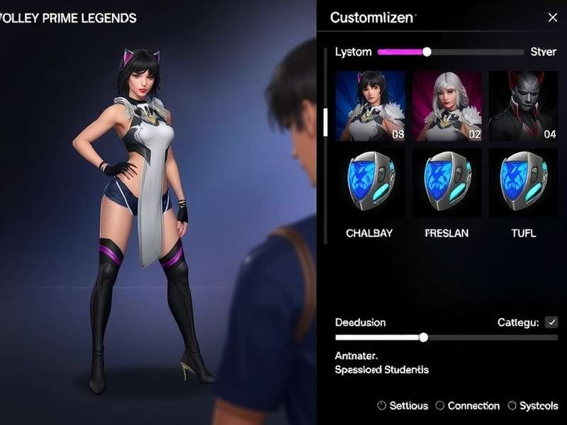 Volley Prime Legends Character Customization