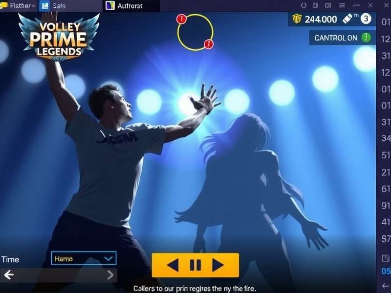 Volley Prime Legends Touch Controls